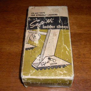 Ladder Feet, 2 with hardware and instructions, Never Used